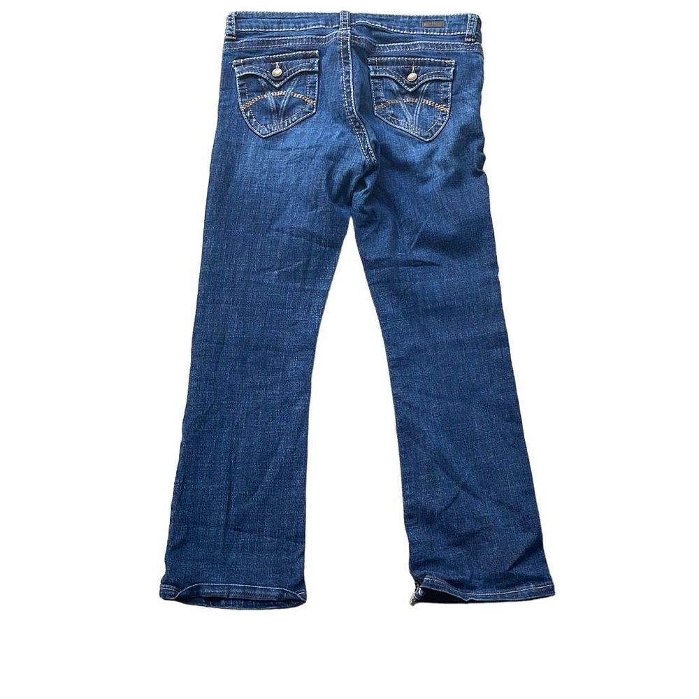 KUT from the Kloth Bootcut Jeans High Rise 10 Women’s Dark Wash Used - Picture 4 of 4